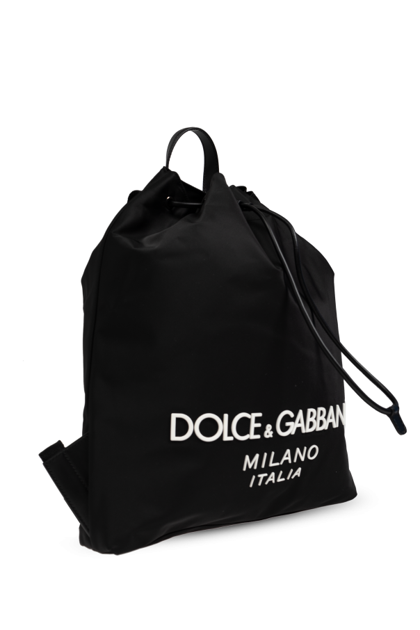 GW限定価格！美品DOLCE & GABBANA ブラックボディバッグ